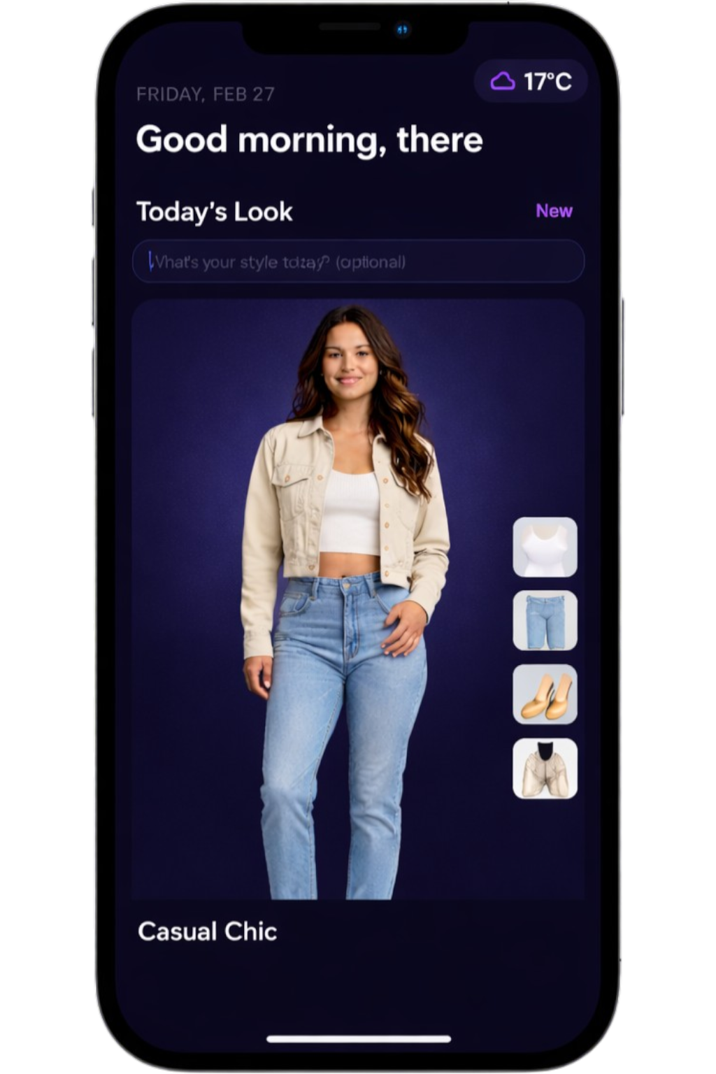 AI outfit generation