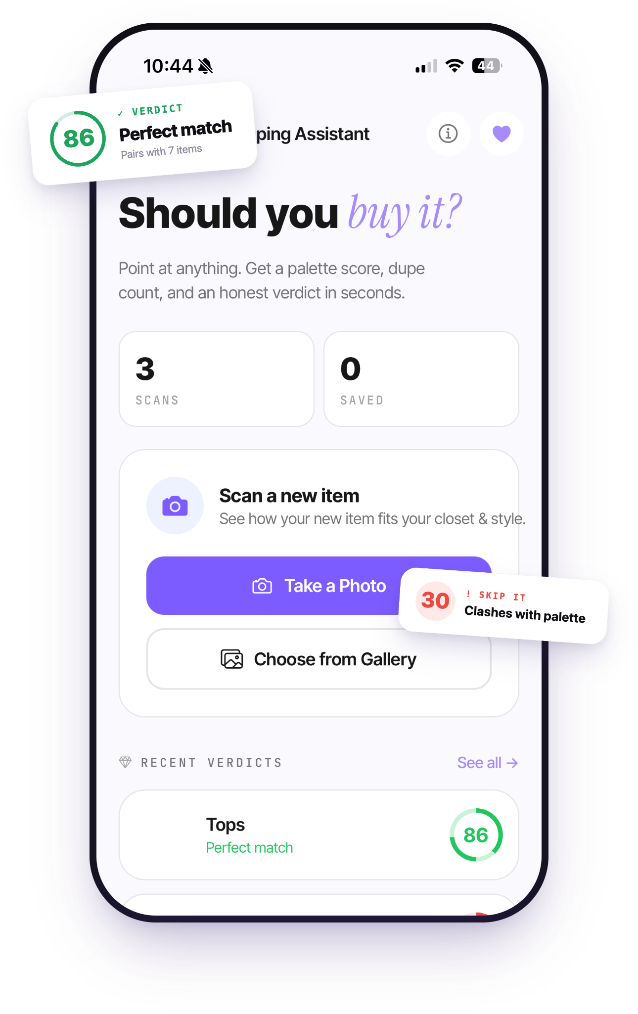 Outfit feed and styling app
